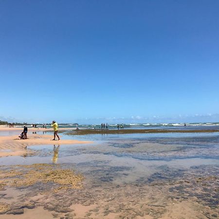 Flat Guarajuba Beira da Praia pé na areia Exterior foto