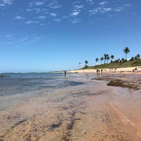 Flat Guarajuba Beira da Praia pé na areia Exterior foto