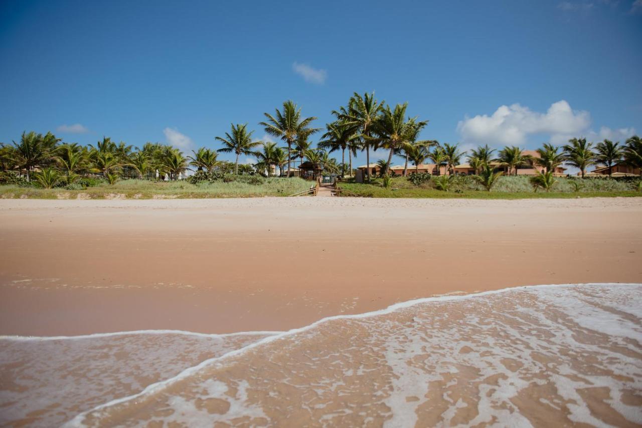 Flat Guarajuba Beira da Praia pé na areia Exterior foto