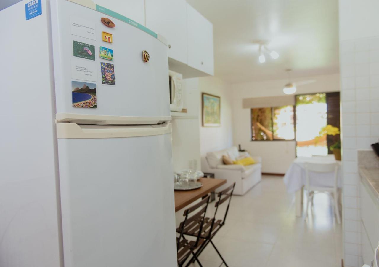 Flat Guarajuba Beira da Praia pé na areia Exterior foto