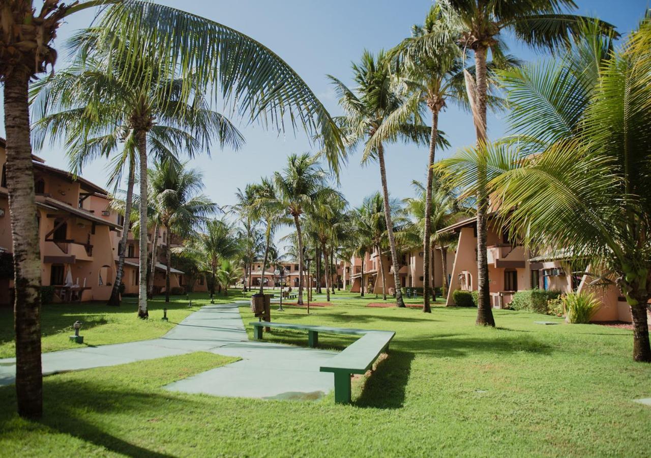 Flat Guarajuba Beira da Praia pé na areia Exterior foto